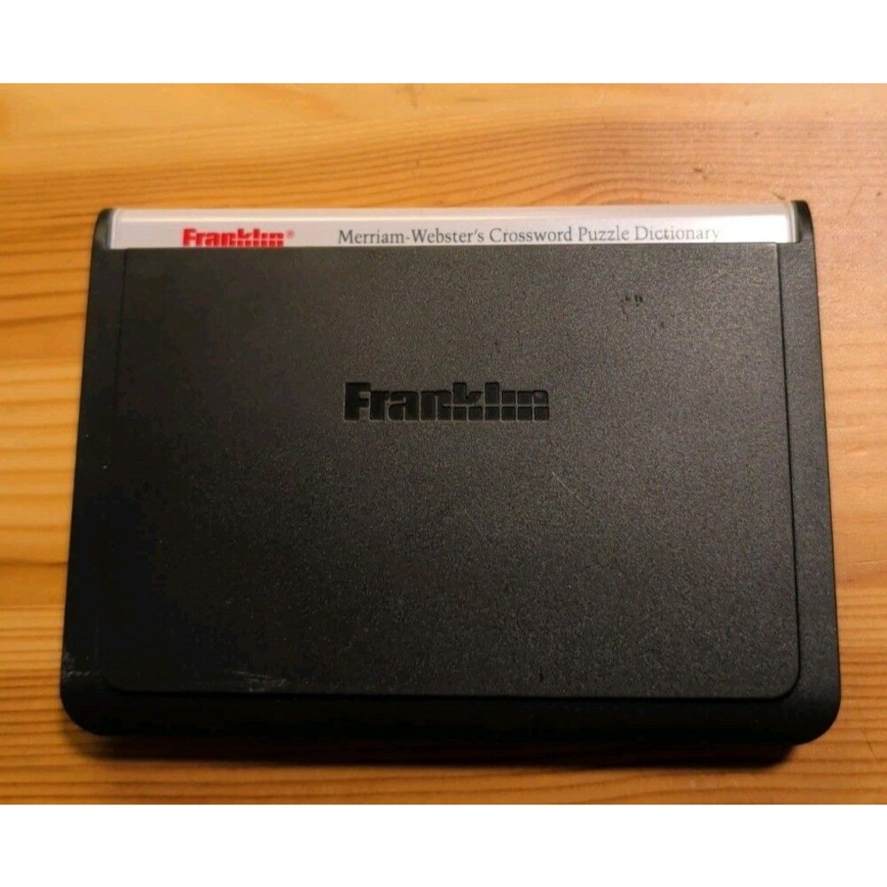 Franklin Crossword Puzzle Dictionary CWP-570 Tested & Working